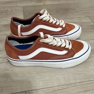 NWT Vans Style 36 SF Canvas Classic Lacing Muffin Unisex Orange VN0A3MVL228